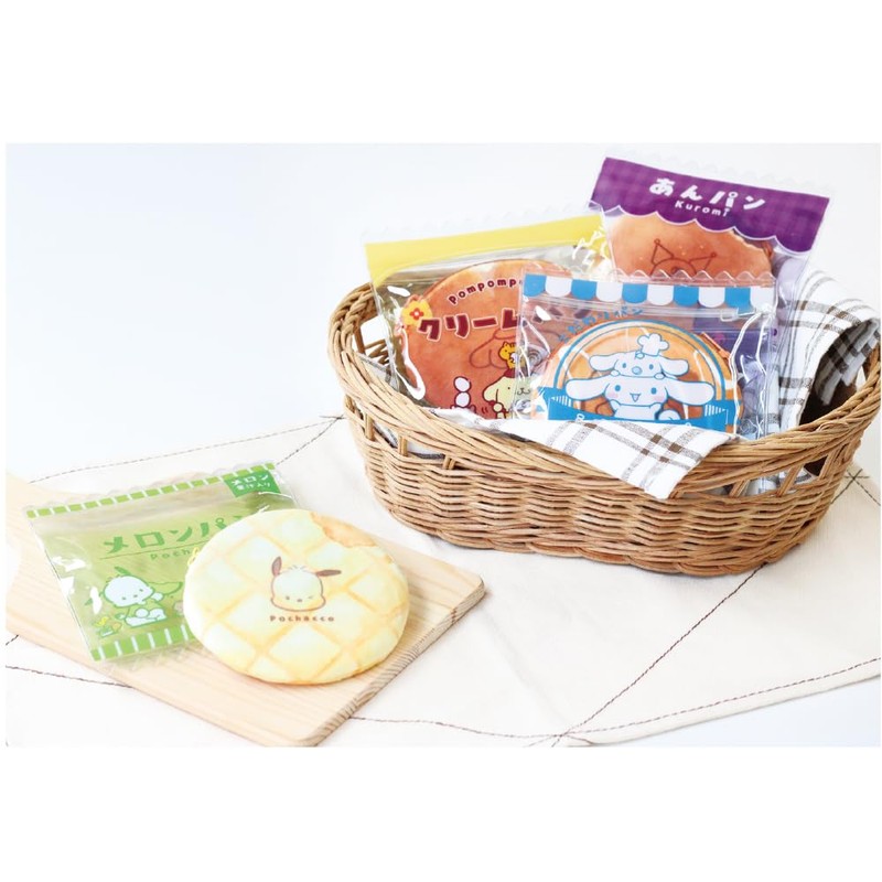 Tees Factory Sanrio SR-5544230PC Retro Bread Pouch, Retro Bread Series/Pochacco