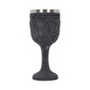 Nemesis Now Black Dragon Goblet, Resin with Stainless Steel Insert,