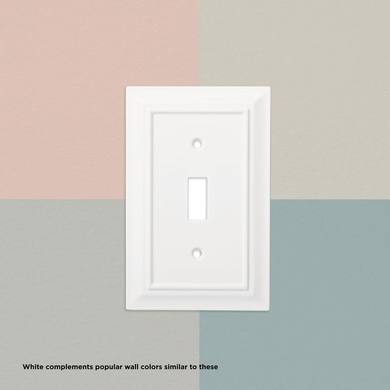 Franklin Brass Classic Architecture (1-Pack) Decorative Light Switch Cover Wall