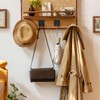 yueton 2PCS Towel Hook Coat Hook Bathrobe Hook Bathroom Wall