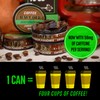 5 Cans, BaccOff Wintergreen Coffee Pouches, 50 MG of Caffeine