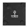 Argon Tableware Square Slate Coasters - 10cm - 6 Piece