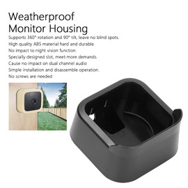 cigemay Surveillance Protective Case for All New Flashing Outdoor Camera Surveillance, Weatherproof Protective Housing Home Security Camera System Cover All-Round Protection