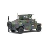 Solido -M1115 Humvee No Miniature Car Collection, 4800104, Green Camo,