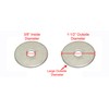 3/8" x 1-1/2" OD Stainless Fender Washer, (100 Pack) -
