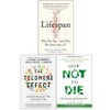 Lifespan [Hardcover], The Telomere Effect, How Not To Die 3