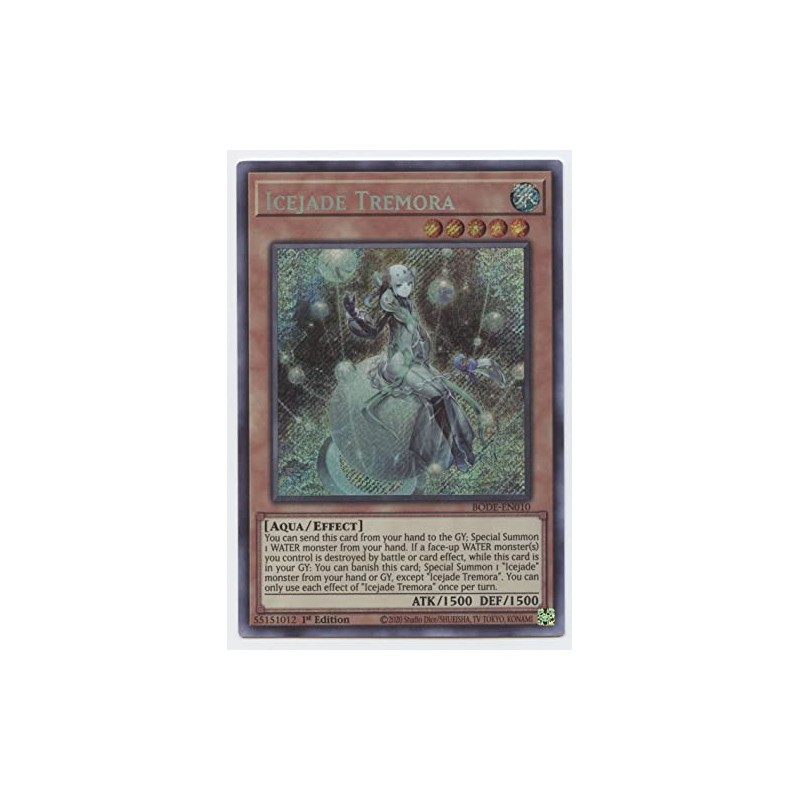 Icejade Tremora - BODE-EN010 - Secret Rare - 1st Edition