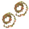 Set of 2 Fall Artificial Ivy Garland for Home Decor,
