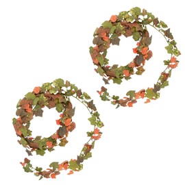 Set of 2 Fall Artificial Ivy Garland for Home Decor, Crafting and Displaying