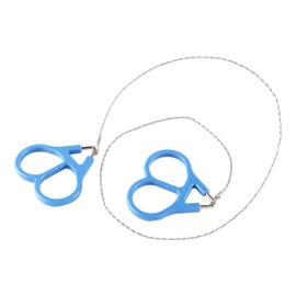Generic Wire Saw, Rope Saw Cable High Strength Steel Hand Pocket String Rope Emergency Survival for Wood Camping Hiking Hunting