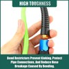 GORAGUCHI 1/4" x 10 ft Reinforced Polyurethane Air Hose with