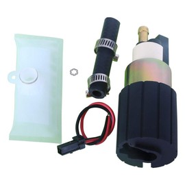 MUCO E2157 - Bomba de combustible eléctrica universal de alto rendimiento con kit de instalación para múltiples modelos