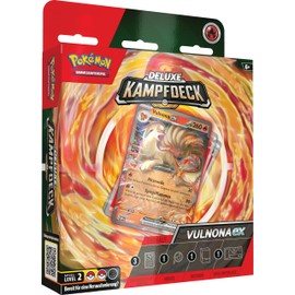 Pokémon-Sammelkartenspiel: Deluxe-Kampfdeck Vulnona-ex (sofort spielbares Deck mit 60 Karten & Zubehör)