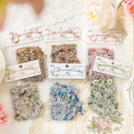 Scrapbooking Bullet Journal Stickers, 120 Pieces Vintage Flower Frame Scrapbook Stickers Stickers for Photo Album, Calendar, Photo Album, Bullet Journal, Notebook DIY (Flower Frame Series)