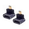 Kework 2 Pack8K UHD Micro HDMI Adapter, 48Gbps 3D Micro