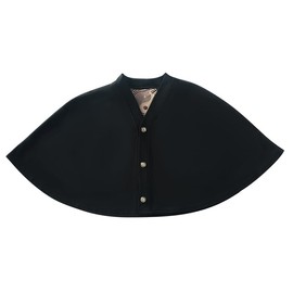 Self Heating Warm Shoulder Wrap Cape Neck Warmer Heat Pad Shoulder Protective Shawl for Postpartum Pregnancy Women Men Elderly (Black)