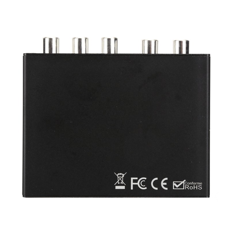 YPbPr to HDMI Converter Portable L/R Audio RGB Adapter Cable