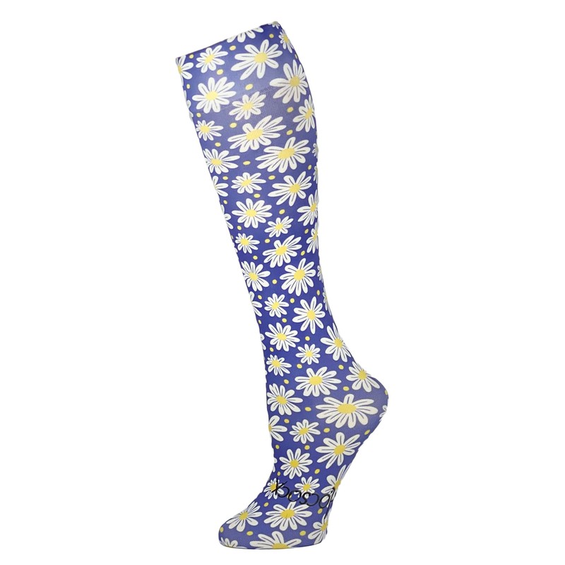 POWSOCX Daisy Days Base Layer Socks, Keep Dry Skiing &