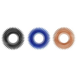 Kintex Acupressure Rings Pack of 10 - 3 Colours Finger Massage Rings Acupressure Stress Relief Relaxation