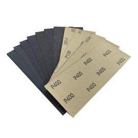 36 Sheets of 9 * 3.6 inch 120 to 3000 Various Sandpaper for Metal Wood Glass Finishing, Dry or Wet Sanding are Available