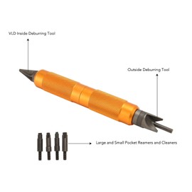 Topiky Tools for chamfering and deburring, reloading tool for housing preparation, for chamfering the inner edge and deburring the outer edge, hand tools for chamfering and deburring,