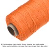 sourcing map Twisted Mason Line Nylon Twine String Cord Orange
