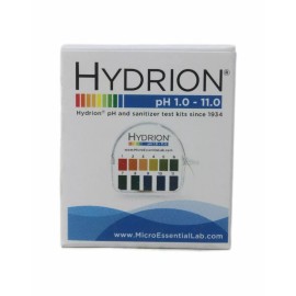Micro 1 Pack of Micro Essential 51 Hydrion Short Range pH Test Paper 1.0-11PH