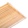 LIHAO 36 Pcs Bamboo Knitting Needles Set Single Point (18