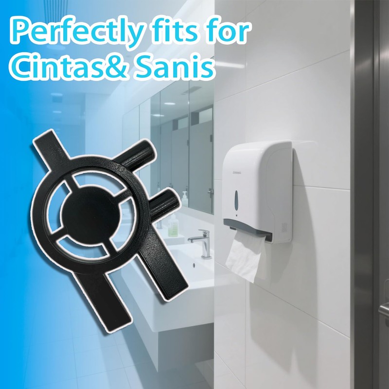 6pcs Dispenser Key Replacement for Cintas & Sanis,3-in-1 Toilet Paper