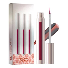 Tinte Labial Despegable 3 Piezas De Maquillaje Labial De Lar