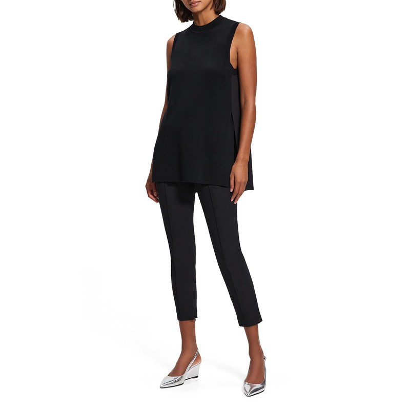 Theory Women's Combo Tunic, Black