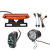 Mochalight Bike Headlight-Taillight Combinations -24V to 48V E-Bike Headlight Turn
