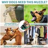 Dog Muzzle for Small Medium Large Dogs, Dog Muzzles for