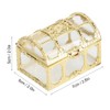 12pcs Hollow Candy Box Chocolates Container Ornamnet Gift Jar Decoration