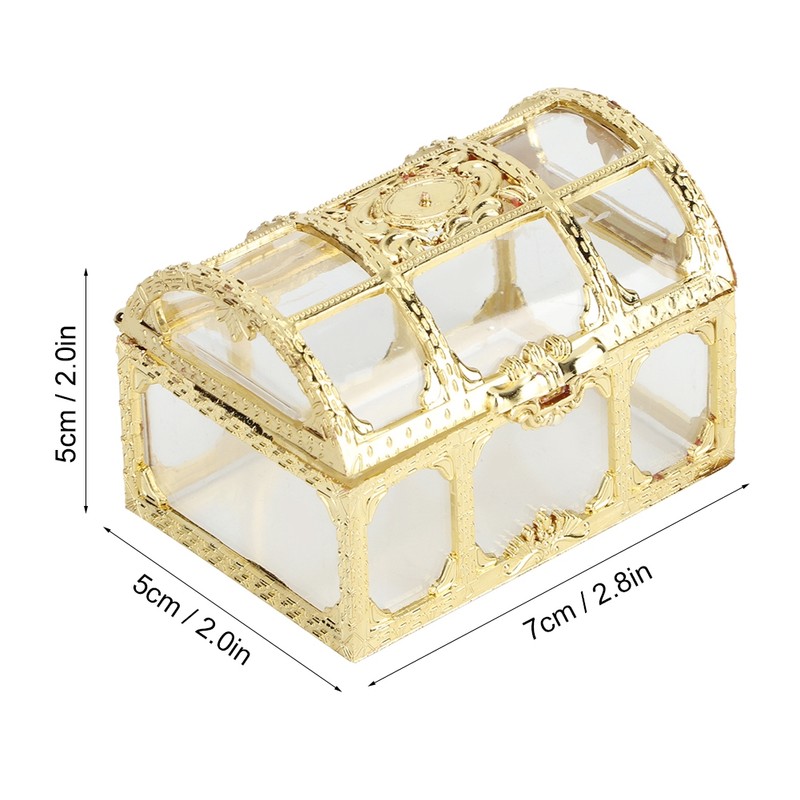 12pcs Hollow Candy Box Chocolates Container Ornamnet Gift Jar Decoration