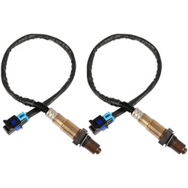 PARTVICAN 234-4565 234-4566 2Pcs Upstream and Downstream Air Fuel Ratio O2 Oxygen Sensor 2012-2015 for Chevy Traverse for Gmc Acadia for Buick Enclave V6 3.6L