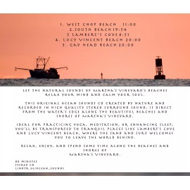 OCEAN SOUNDS of MARTHA'S VINEYARD / CD for Sleep, Meditation,Yog