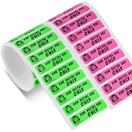 Epakh 400 Pieces Prank Stickers Funny Gag Pranks Gifts for Prank Stuff and Practical Jokes (Green, Purple)