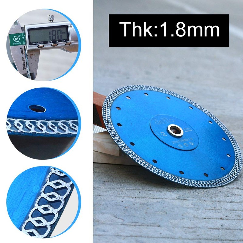 Diapro 8 Inch Super Thin Diamond Porcelain Blade Tile Cutting