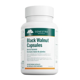 Genestra Brands - Black Walnut Capsules - Herbal Formula to Support Digestive Health - 90 Vegetable Capsules