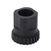 Freewheel Cassette Remover, 24 Teeth Chrome Steel Rear Hub Lock