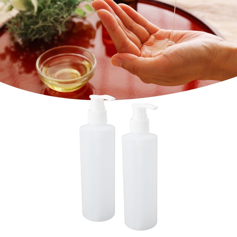 Massage Oil Warmer Replacement Bottle, Plastic Pump Bottle Dispenser, Refillable