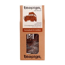 Teapigs Honeybush & Rooibos Tea Bags Made With Whole Leaves (1 Pack of 15 Tea Bags)