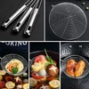 Stainless Steel Slotted Spoon, Spider Web Ladle Stainless Steel Strainer