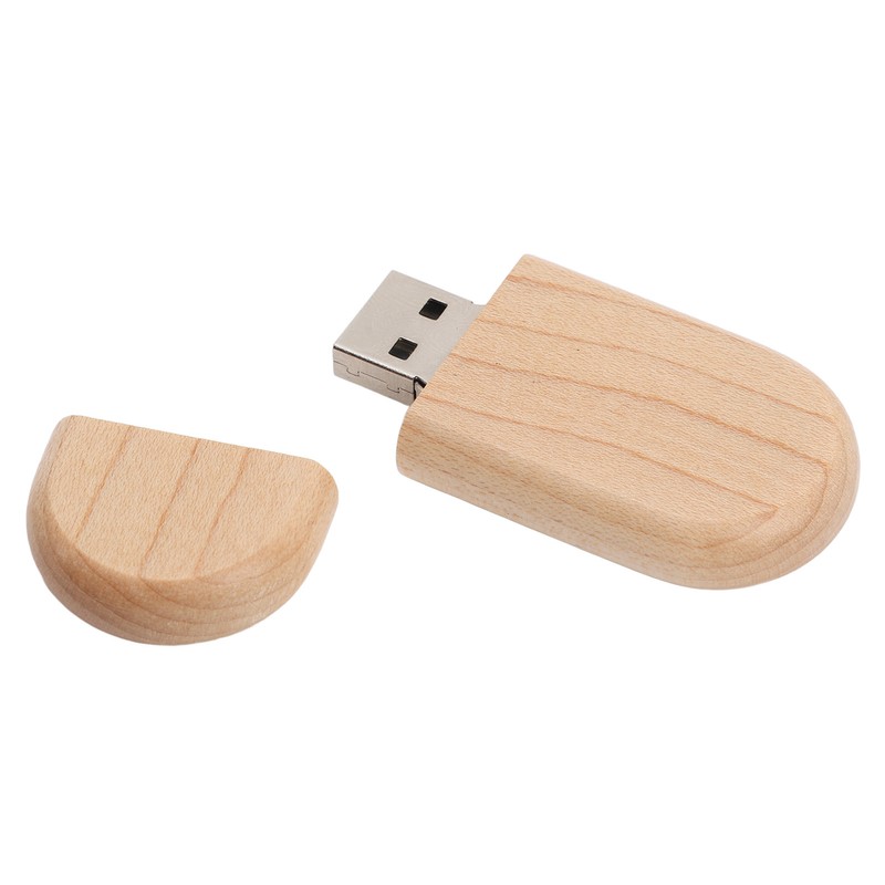 Wooden USB Stick Waterproof Anti Static Anti Magnetic USB Flash