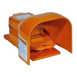 SSC Controls G500-AT Foot Switch, Electrical, Momentary Action with Anti-Trip Safety Latch, Single Pedal, Heavy Duty, Industrial, SPDT
