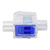 Three-safe check valve for air conditioning condensate, backflow and odour