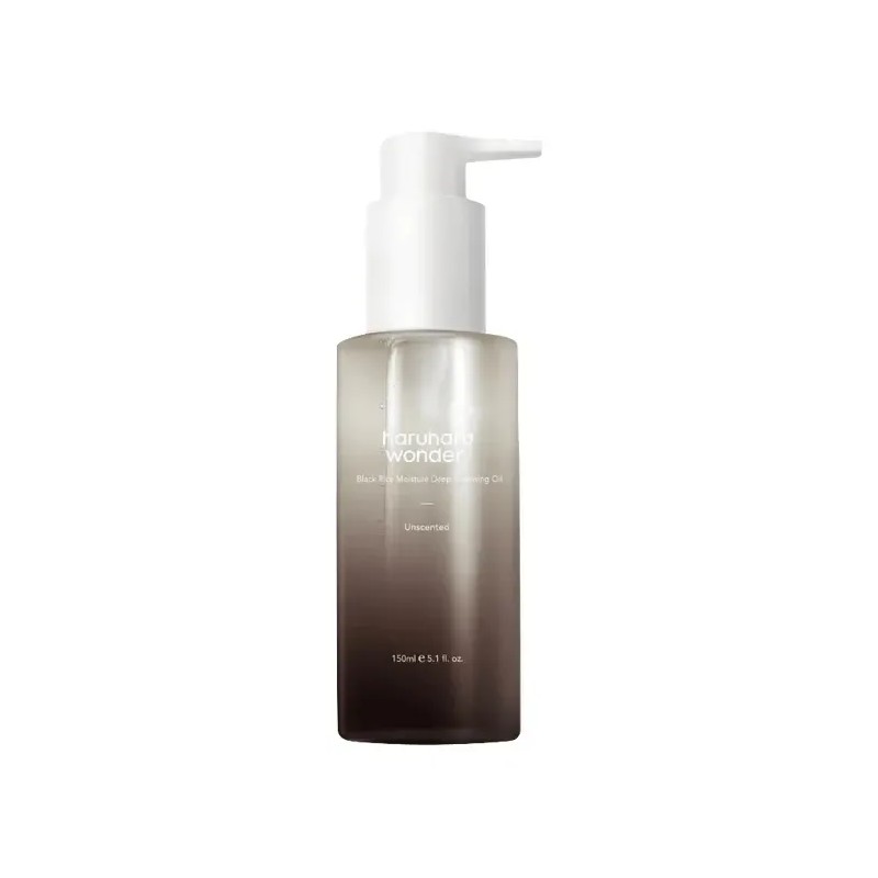 Aceite Limpieza Facial Haruharu Black Rice Hipoalergénico 150ml