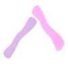 2Pcs Silicone False Eyelash Holder, Reusable Wave Shape Eyelash Extension