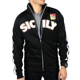 Hardcore Italians Sicily Track Jacket Black